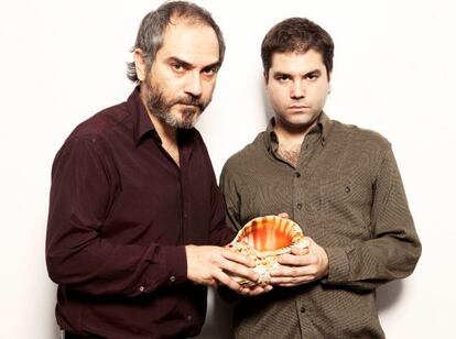 Fernando Alfaro (izquierda) y Joe Crepúsculo.