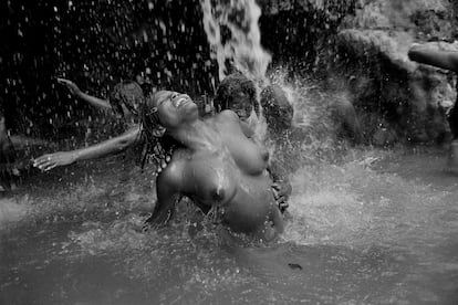 En 2005, Cristina García Rodero se convirtió en la primera firma española en ingresar en la agencia de fotografía Magnum.. En la imagen, La adolescente (Haití, 2002).