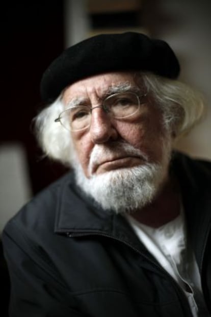 Ernesto Cardenal, en una visita a Madrid.