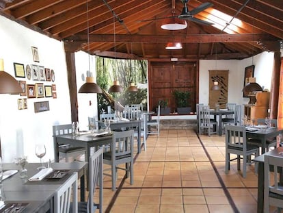 Restaurante Hayd&eacute;e, en La Orotava, en Tenerife. 