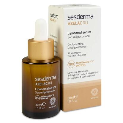 Welnia cuenta con cosméticos de culto, como el sérum despigmentante Sesderma Azelac RU Liposomal. Una apuesta segura para regalar (y autorregalarse) esta Navidad.