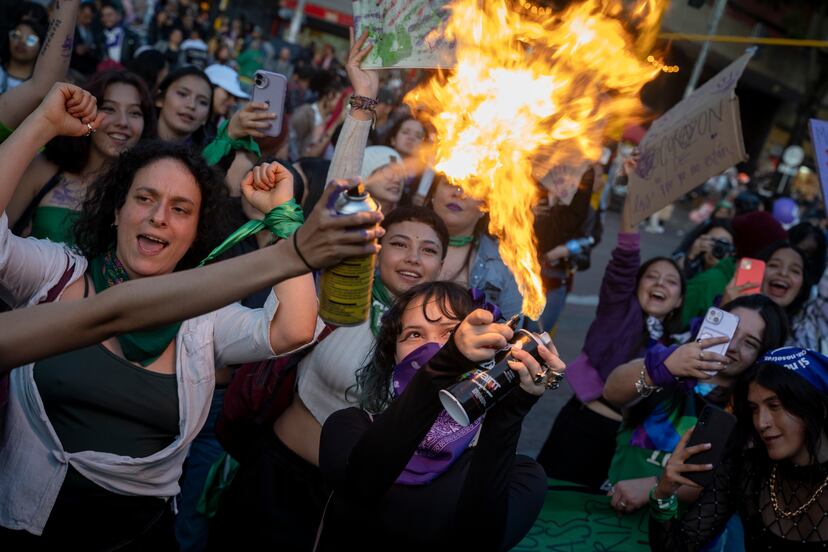 8M: La marcha por el 8M en Colombia, en imágenes | Fotos | EL PAÍS ...