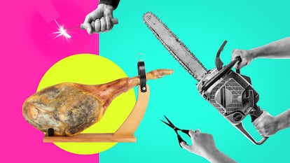 Cómo cortar bien un jamón