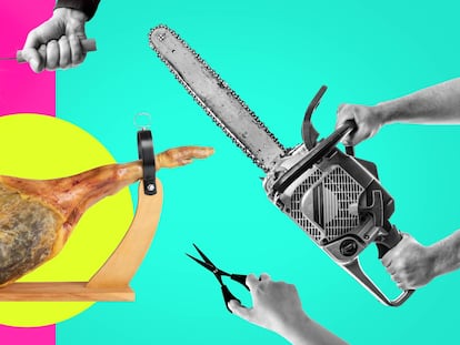 Cómo cortar bien un jamón