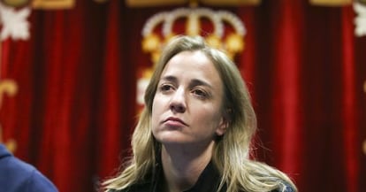 L'excandidata d'IU a la Comunitat de Madrid Tania Sánchez.