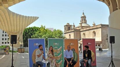 Presentación del Monkey Week Son Estrella Galicia, en Sevilla.