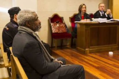 Leonardo Patterson, durante el juicio en Santiago de Compostela en 2013.