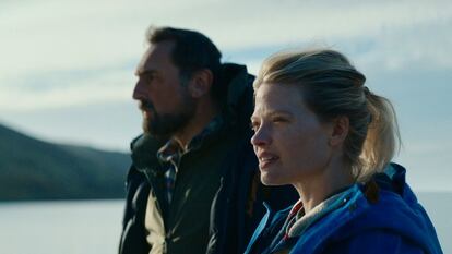 Gilles Lellouche y Mélanie Thierry, en 'De repente, solos'.