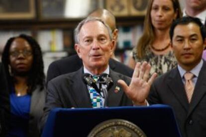 El alcalde de Nueva York, Michael Bloomberg.