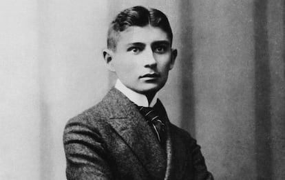 Un retrato del escritor Franz Kafka en 1906.