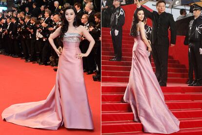 La facilidad de esta actriz de 33 años para lucir alta costura convierte la alfombra roja en un cuento de hadas con cada una de sus apariciones. En 2013 marcaría un hito en Cannes al ser la primera actriz asiática para la que una maison de costura (concretamente Louis Vuitton) creaba un vestido a medida (el de la foto).