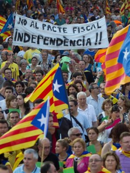 La Diada, el pasado 11 de septiembre.