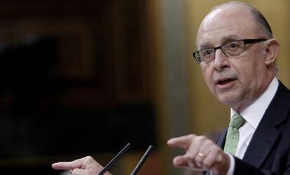 El ministro de Hacienda, Cristóbal Montoro.