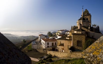 Vista parcial de Jerez de los Caballeros, en Extremadura.