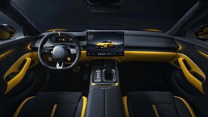 Interior del coche eléctrico Xiaomi SU7 Ultra