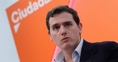 El presidente de Ciudadanos, Albert Rivera.