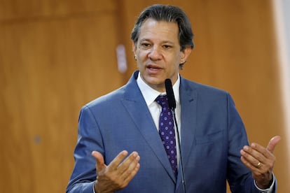 Fernando Haddad, ministro de Hacienda de Brasil