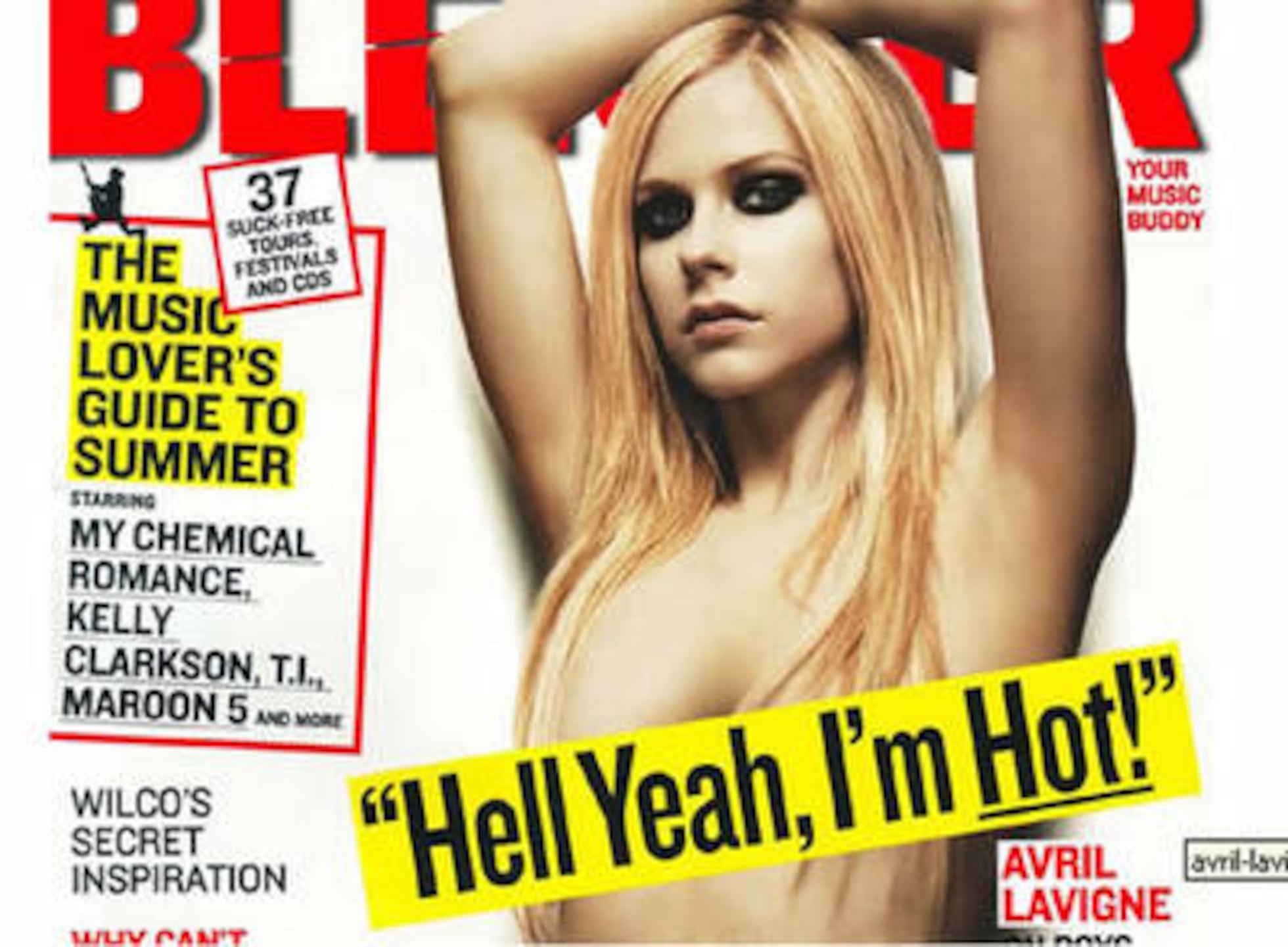 Avril Lavigne critica a Britney y posa desnuda para una revista | Noticias  de actualidad | EL PAÍS