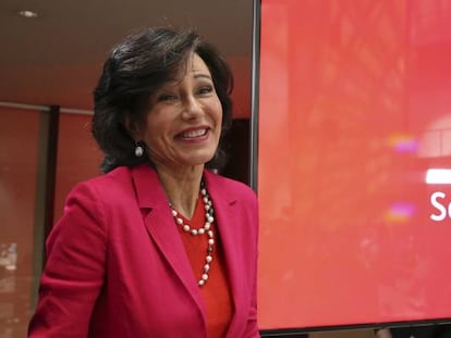 Ana Botin, presidenta de Banco Santander.