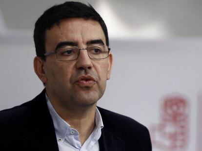 El portavoz de la gestora del PSOE, Mario Jim&eacute;nez.