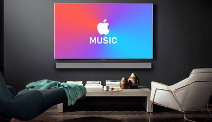 Apple Music en Samsung Smart TV.