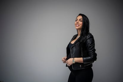 Georgina Rodriguez, modelo y empresaria, fotografiada en una casa en La Finca, Pozuelo de Alarcon, Madrid.
