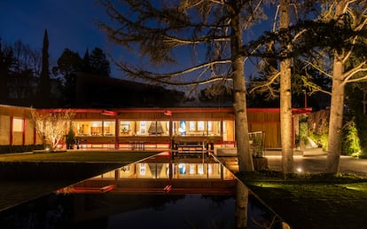 La casa que Francisco Cabrero construyó en 1962 y que ha restaurado el arquitecto bonaerense Diego Gronda.