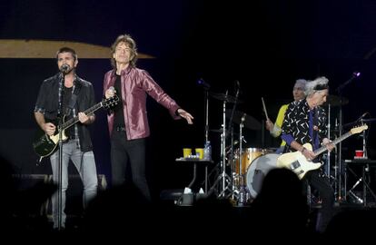 The Rolling Stones y Juanes en Bogotá.
