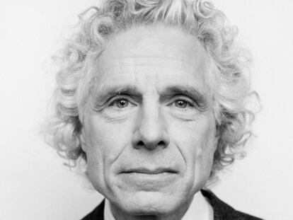 Steven Pinker, catedrático de Harvard, numa foto de 2019.