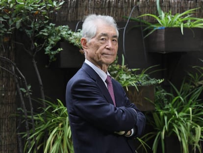 El científico japonés Tasuku Honjo, padre de la inmunoterapia, en Madrid.