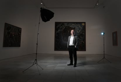 Manuel Borja-Villel, director del Reina Sofia de Madrid, este martes en el museo.