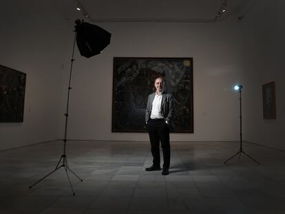 Manuel Borja-Villel, director del Reina Sofia de Madrid, este martes en el museo.