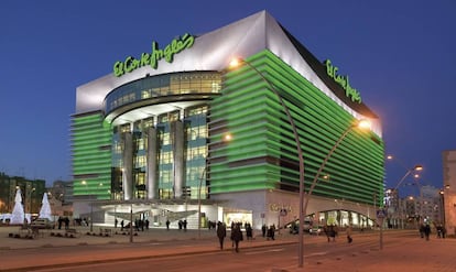 Edificio de El Corte Inglés en Castellón.
