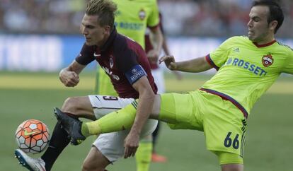 El CSKA remontó en Praga ante el Sparta y sigue adelante.