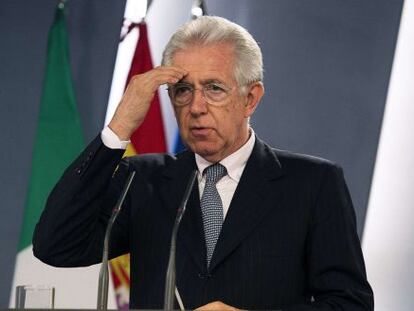 Monti pide a Alemania “más margen de maniobra y apoyo moral” en la crisis