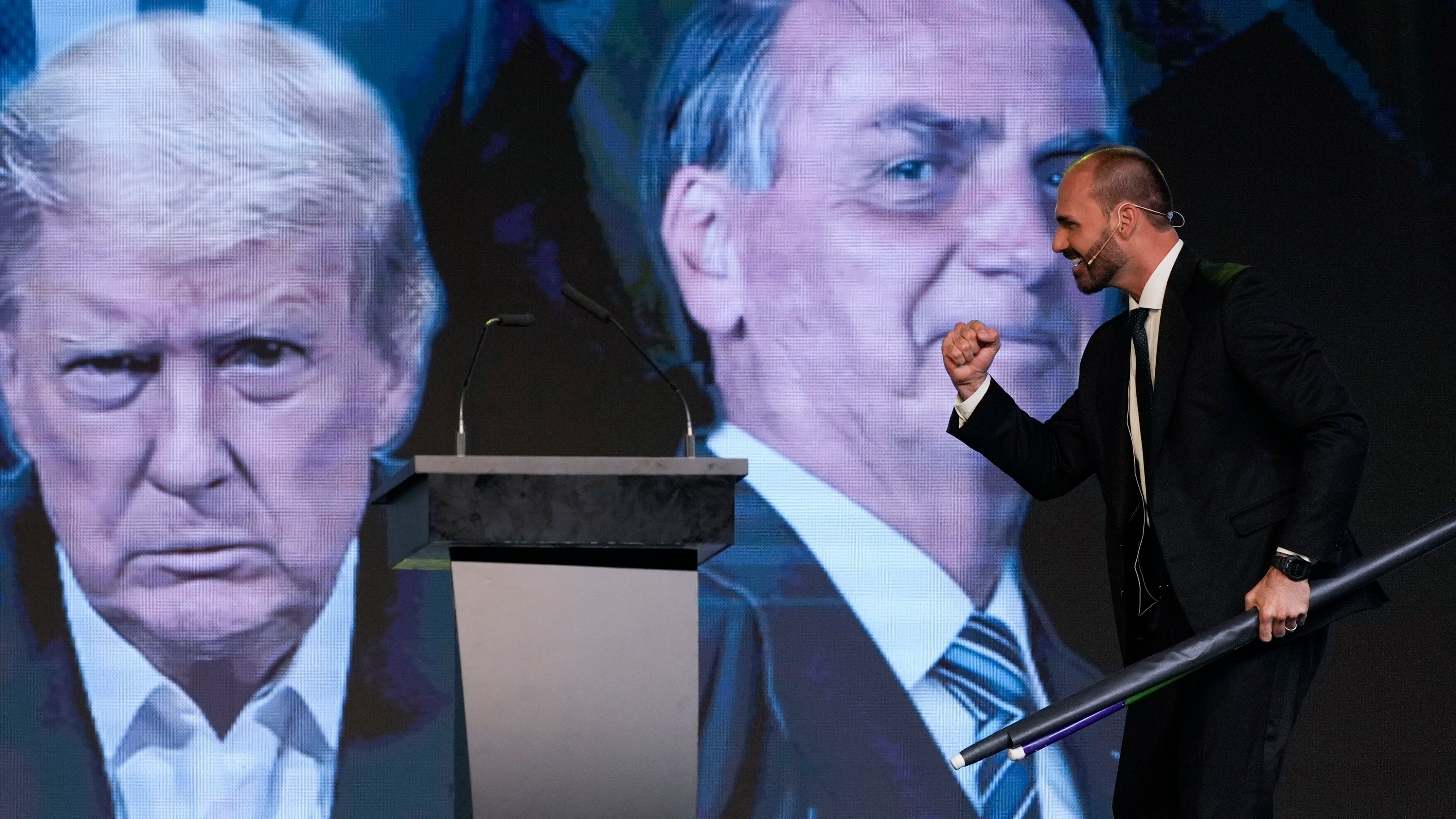 Eduardo Bolsonaro, el hombre que susurra a Trump para que castigue a Brasil