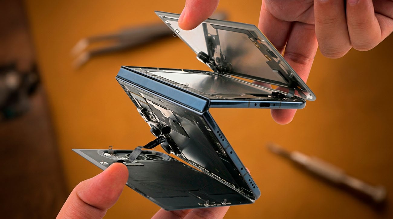 El interior del iPhone Duo al descubierto, ¿tiene muchas sorpresas el plegable de Apple?