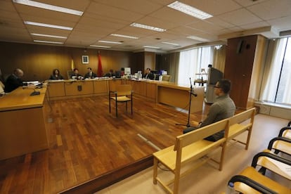 Juicio contra Alfonso Fern&aacute;ndez Ortega &quot;Alf&oacute;n&quot;, ayer en la Audiencia Provincial de Madrid