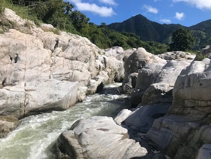 El Cañón Blanco, en Utuado (Puerto Rico).