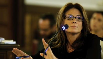 Interrogatorio a la exempleada de empresas de la trama Gürtel Mónica Magariños.