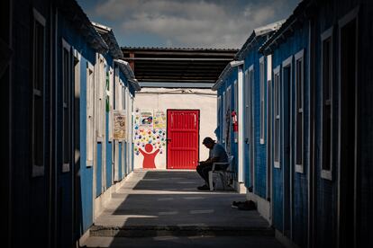 O abrigo Senda de Vida I no bairro Ramos, em Reynosa, Tamaulipas.