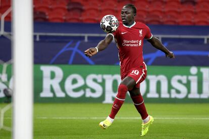 Mané, frente al Leipzig.