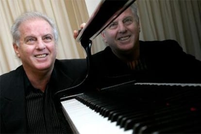 Daniel Barenboim, fotografiado el martes en Madrid.