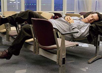 Tom Hanks, en una escena de <i>La terminal.</i>