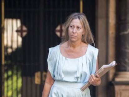 Neus Munté, consejera de Bienestar Social.