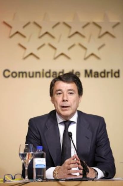 Ignacio Gonz&aacute;lez, presidente del Ejecutivo de la Comunidad de Madrid.