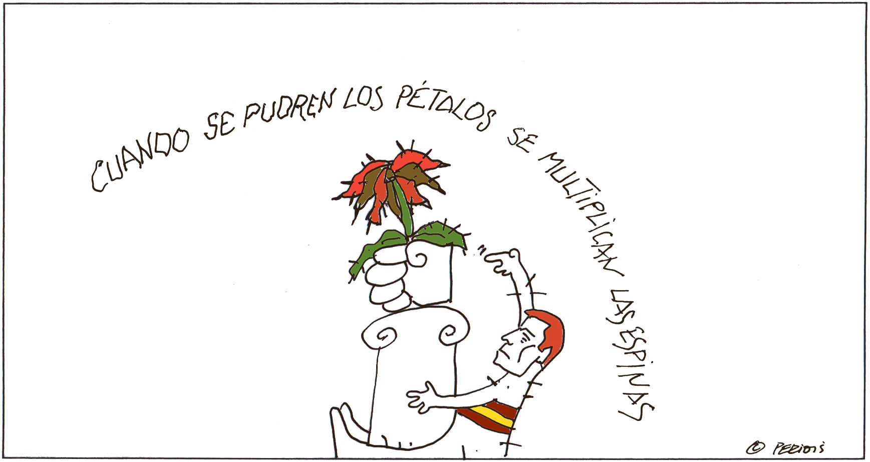 Peridis: cuando se pudren los pétalos