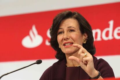 Ana Patricia Botín, presidenta de Banco Santander.