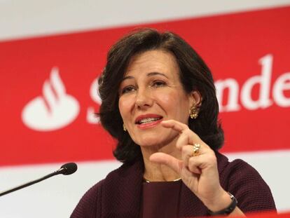 Ana Patricia Botín, presidenta de Banco Santander.