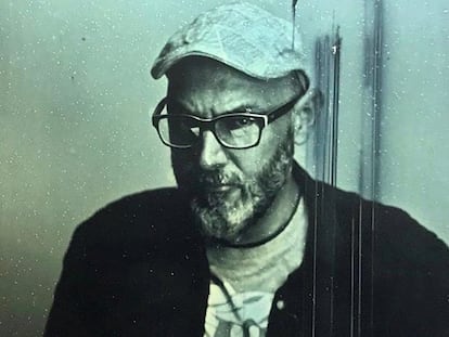 Fragmento de un daguerrotipo del autor Miguel Ángel Hernández elaborado, mediante un revelado con mercurio y bromo acelerado, para su libro 'Anoxia', en Anagrama.